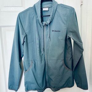 Columbia Light Blue Hooded Jacket